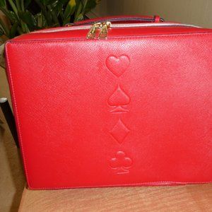 NEW ESTEE LAUDER VEGAN RECTANGULAR ZIPPERED LARGE BAG-LOOK!